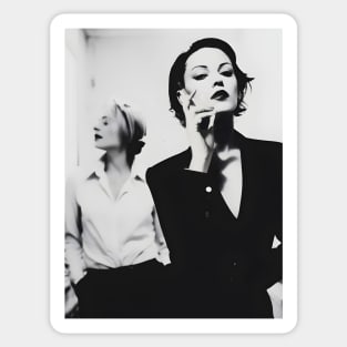 Bad Girls: Smoking Lesbians Sticker